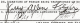 Jerry A Folger Sr 1958 signature